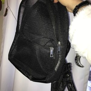 Mesh small backpack